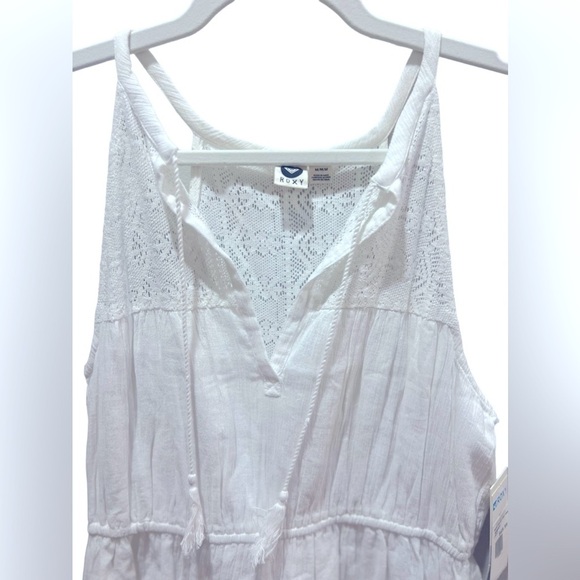 White Lace ROXY Women's Dress NWT - Picture 4 of 5